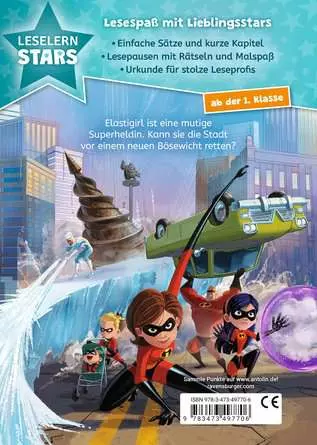 Leselernstars: Disney - Die Unglaublichen 2