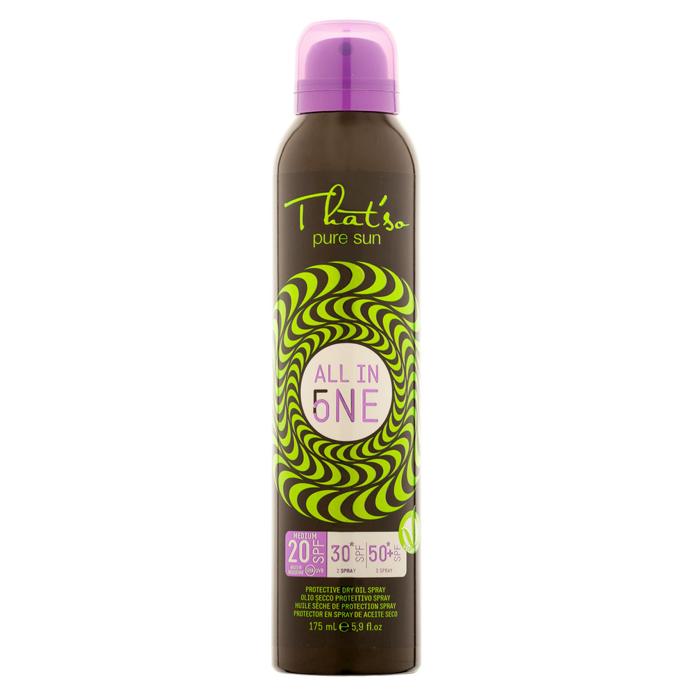 that'so All in one VEGANOK SPF 20/30/50+ Protection solaire en spray