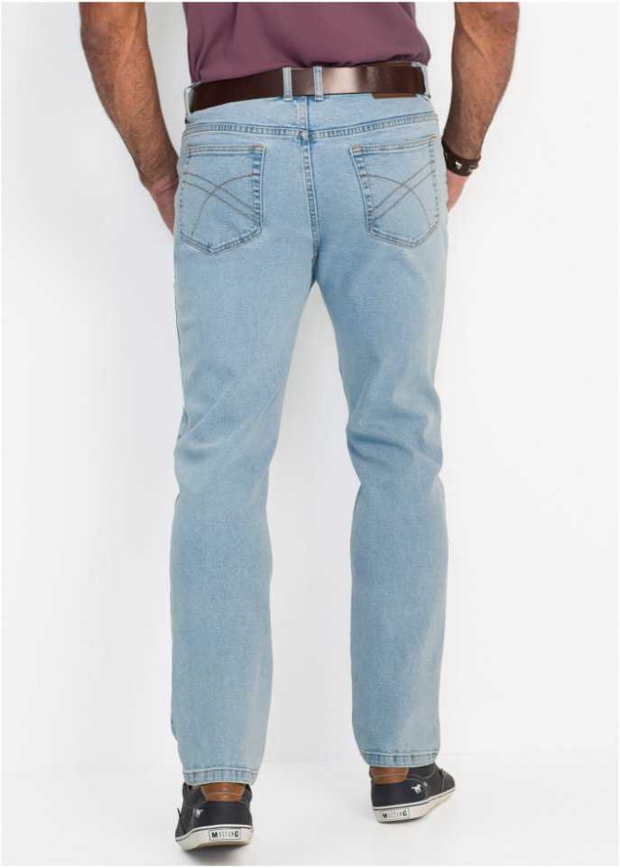 Classic Fit Stretch-Jeans, Straight