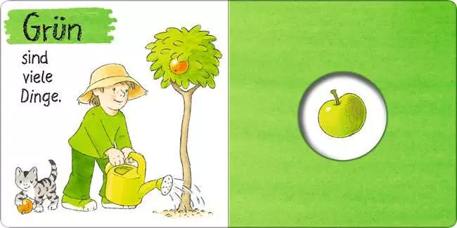 Mein erstes Gucklochbuch: Farben