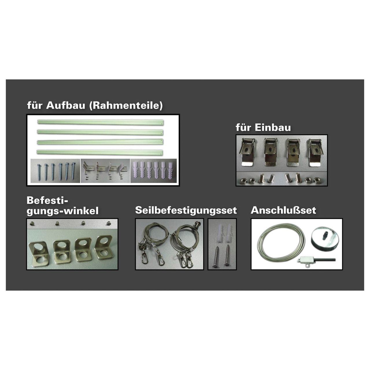 Näve Leuchten LED Panel zum Ein-/Aufbau 