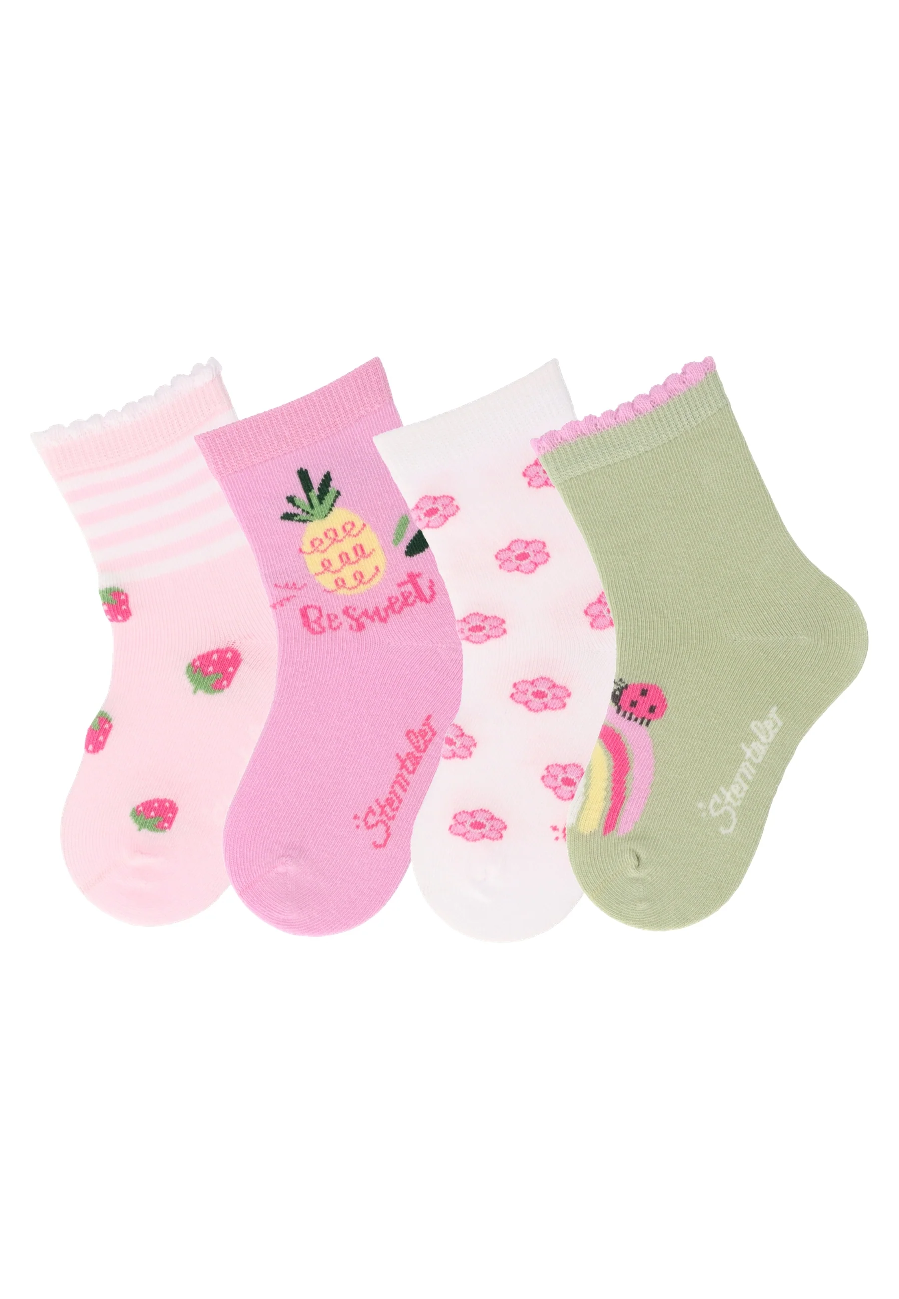 Socken im 4er Pack mit Motiv 