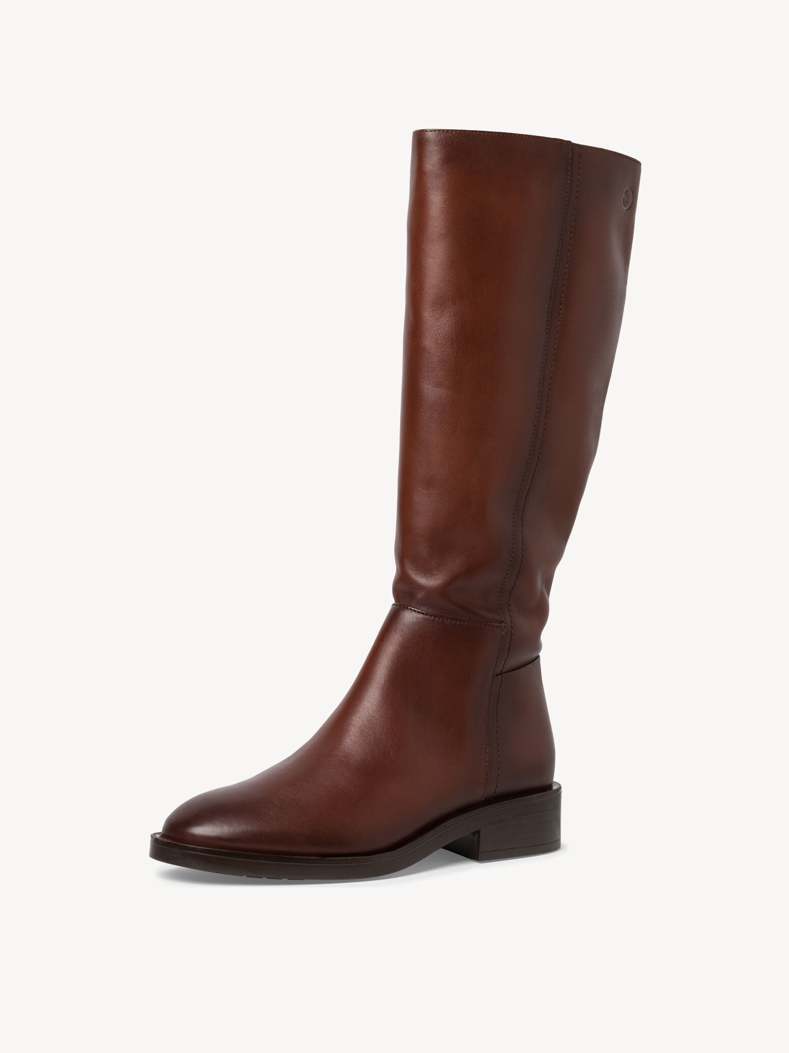 Bottes en cuir - marron