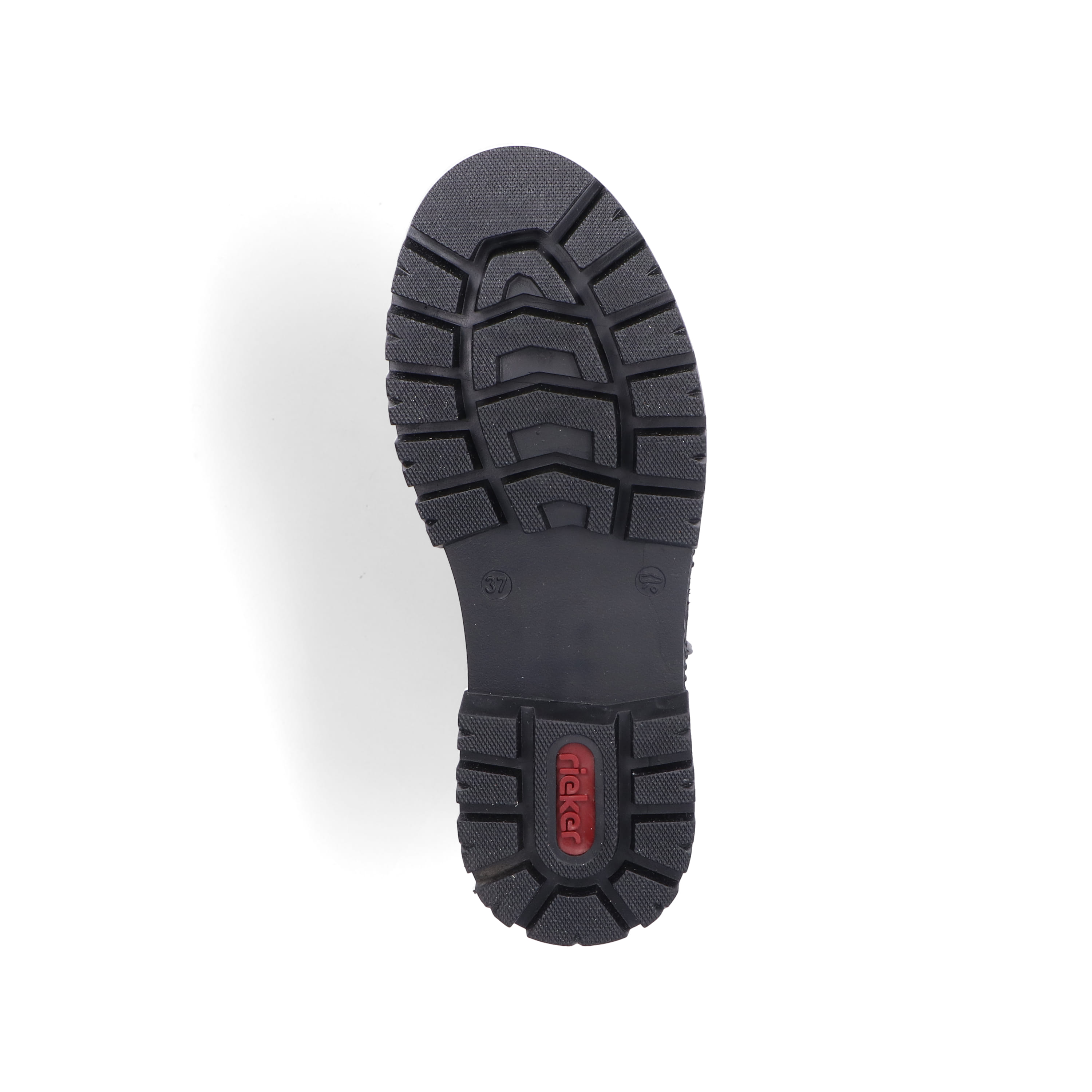 Rieker Damen Schnürstiefel graugrün-schwarz