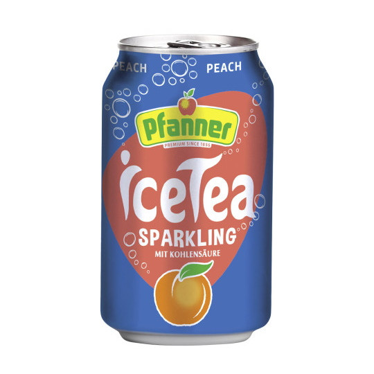 Pfanner Ice Tea Sparkling Peach 0,33L