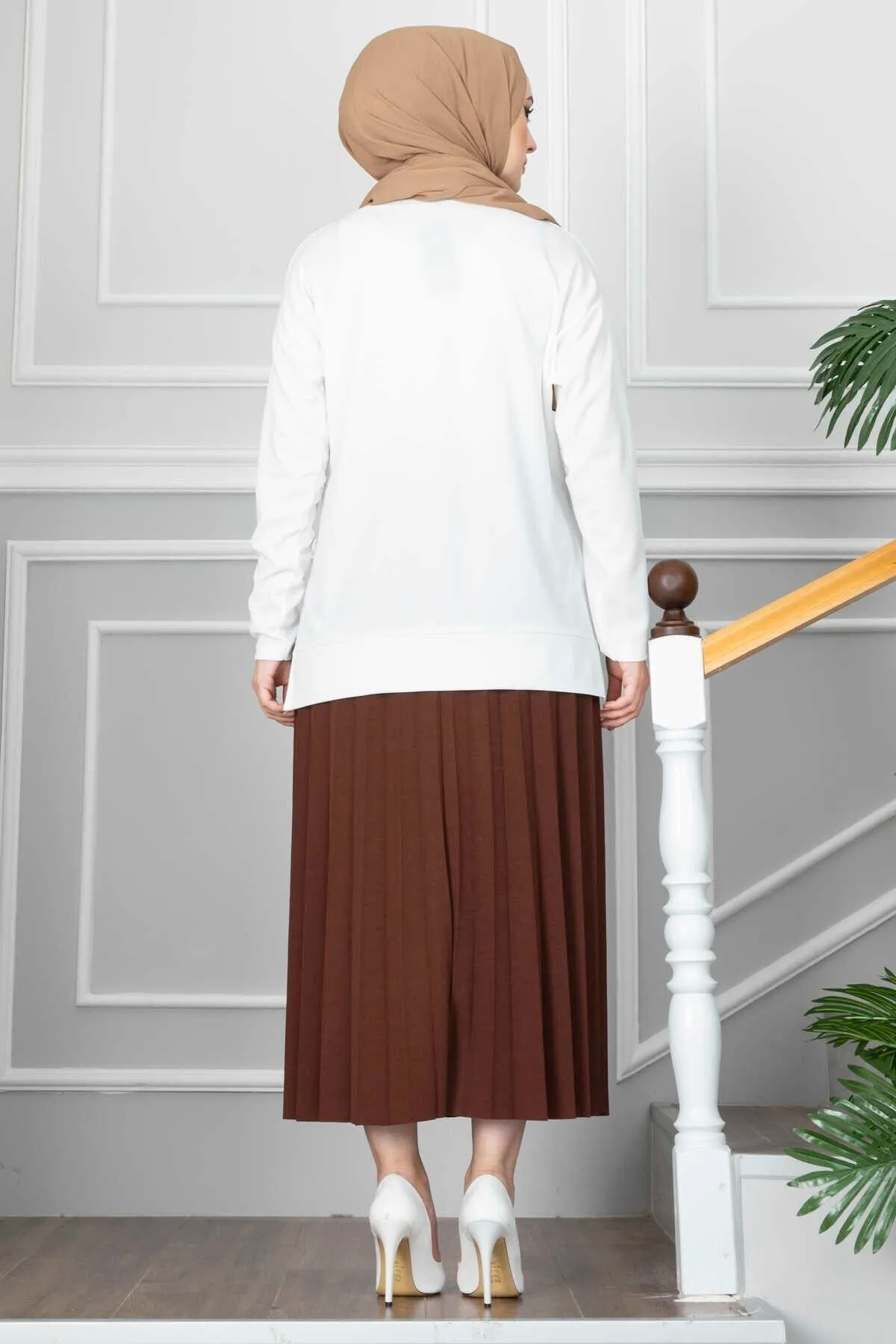 VOLT CLOTHİNG  Faltenrock-Set für Damen