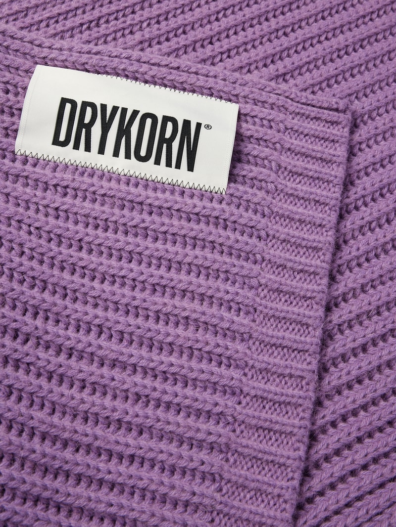 Schal in unifarbenem Design Modell 'CRONICA' in purple