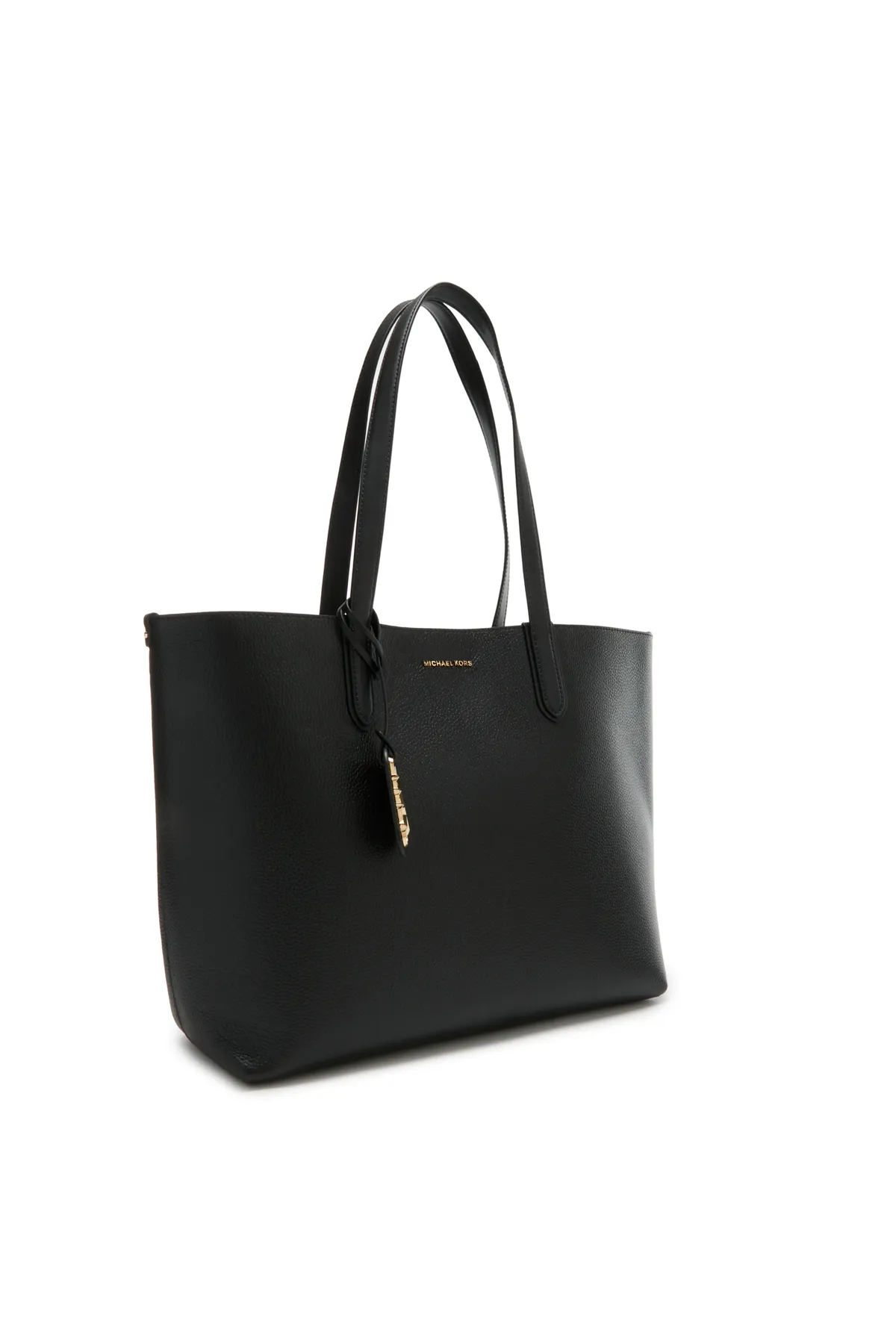 Michael Kors  Eliza Zwarte Leren Shopper 30F3GZAT4T-001