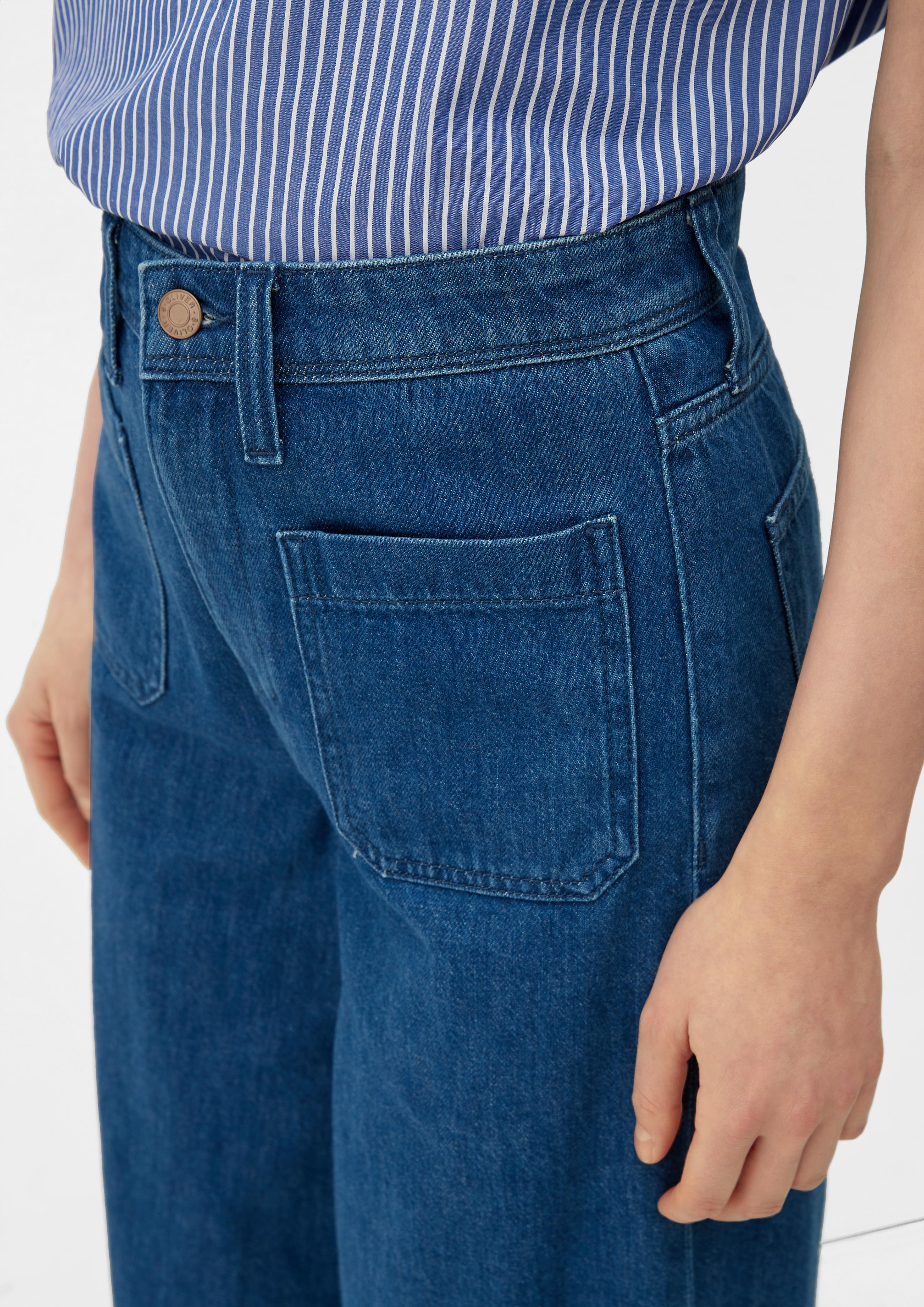 Jeans-Culotte Suri / Regular Fit / High Rise / Wide Leg  2128583-52Z4