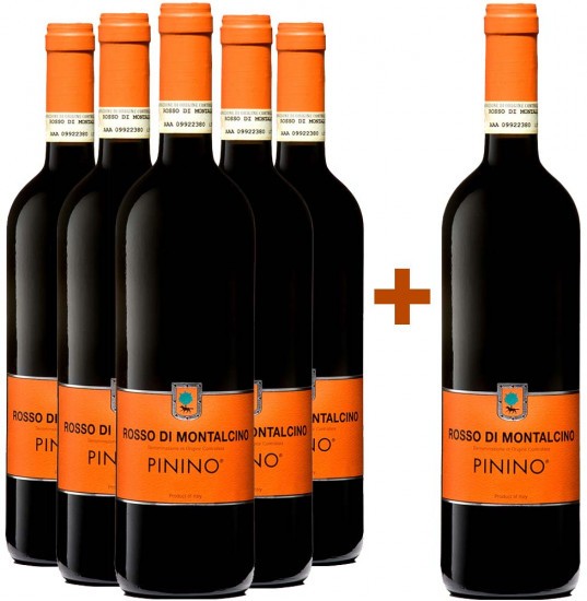 5+1 Paket Rosso di Montalcino DOC - PININO