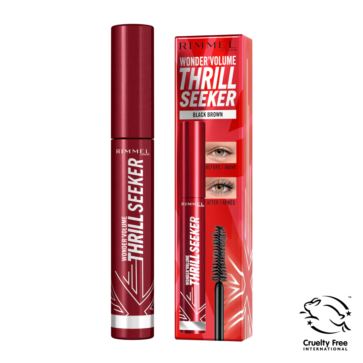 Rimmel Volume Thrill Seeker Mascara, Brun Sort