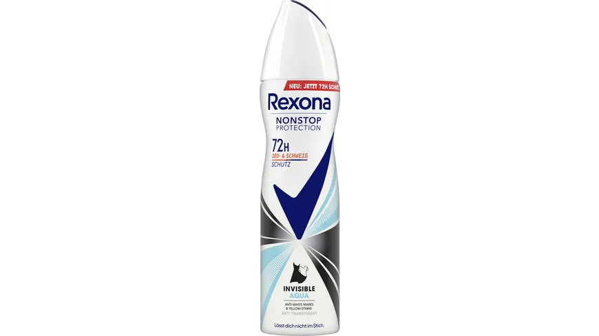 Rexona Nonstop Protection 72h Invisible Aqua Anti-Transpirant 150 ml