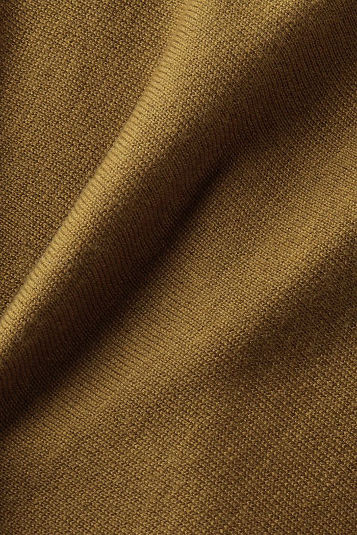 Poncho mit Zipfelsaum