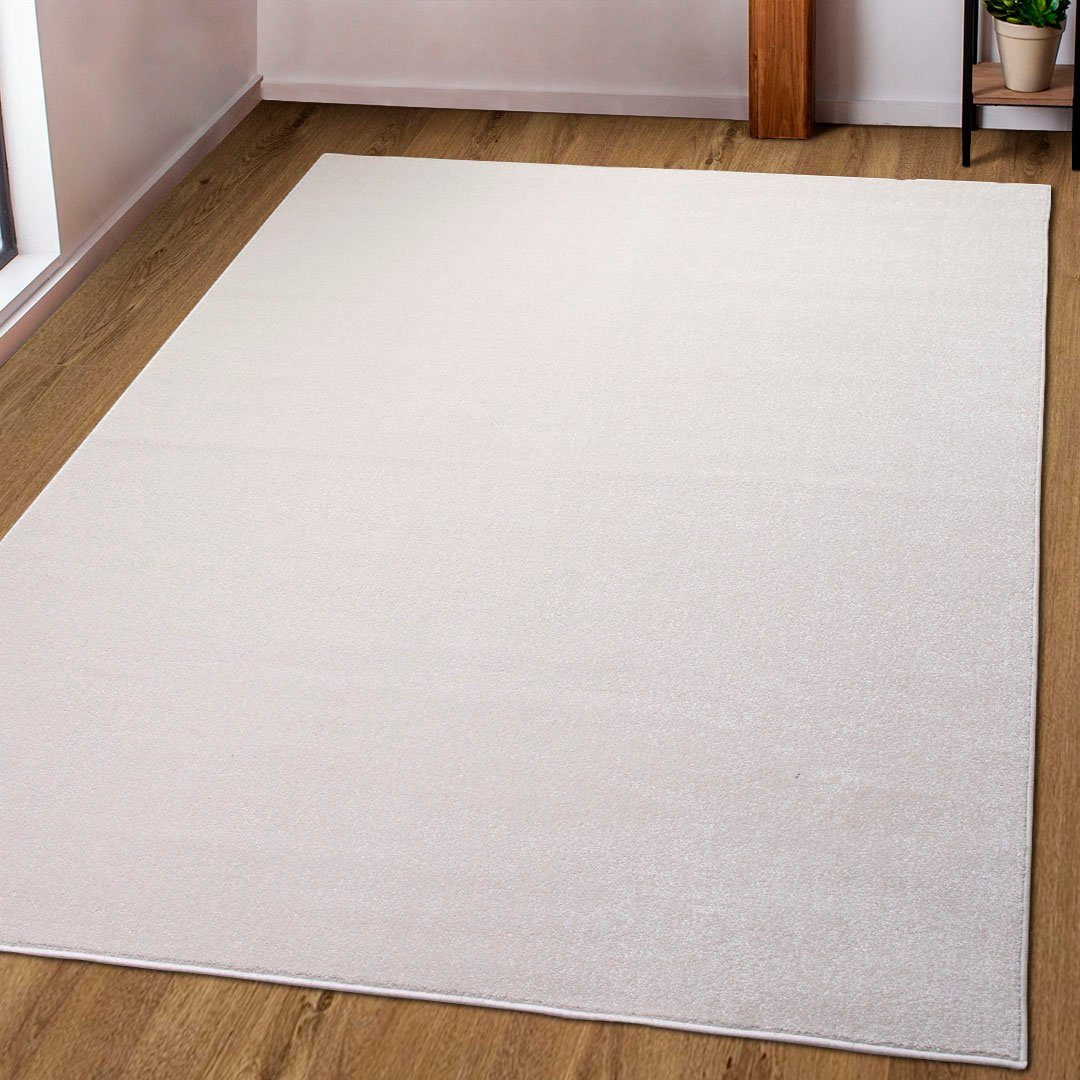 Teppich Pieter, my home, rechteckig, Höhe: 9 mm, mit besonders weichem Flor, Kurzflor,Design-Teppich mit Melange-Effekt