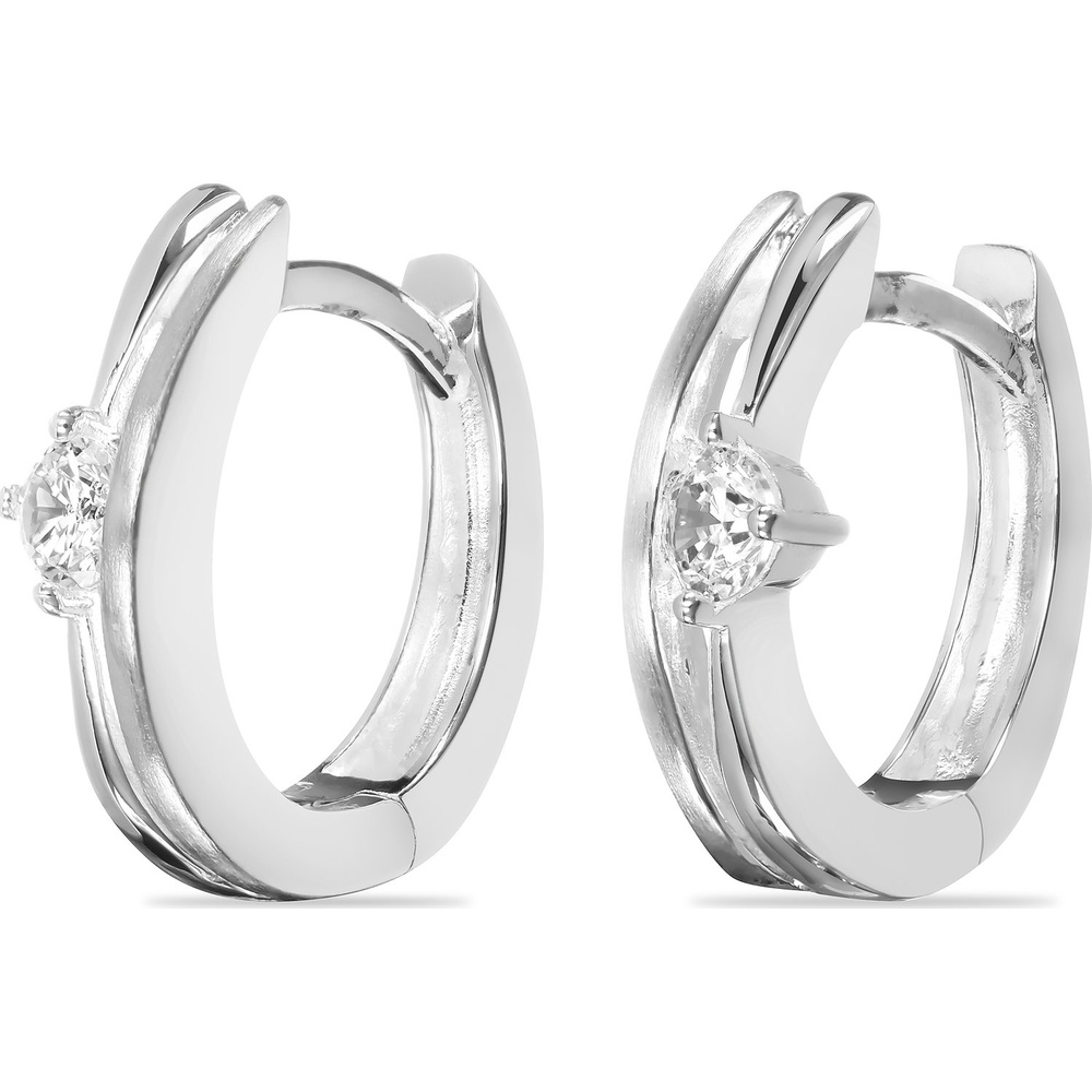 FAVS Créoles 925 Argent Boucles d'oreilles