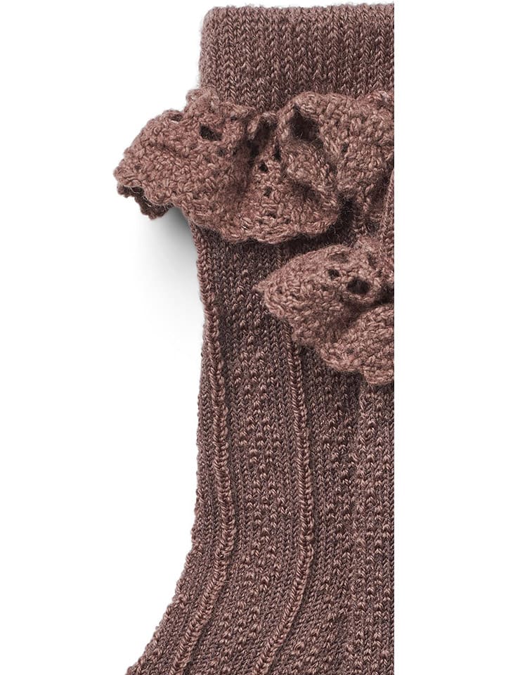 Wheat Woll-Socken in Hellbraun günstig kaufen