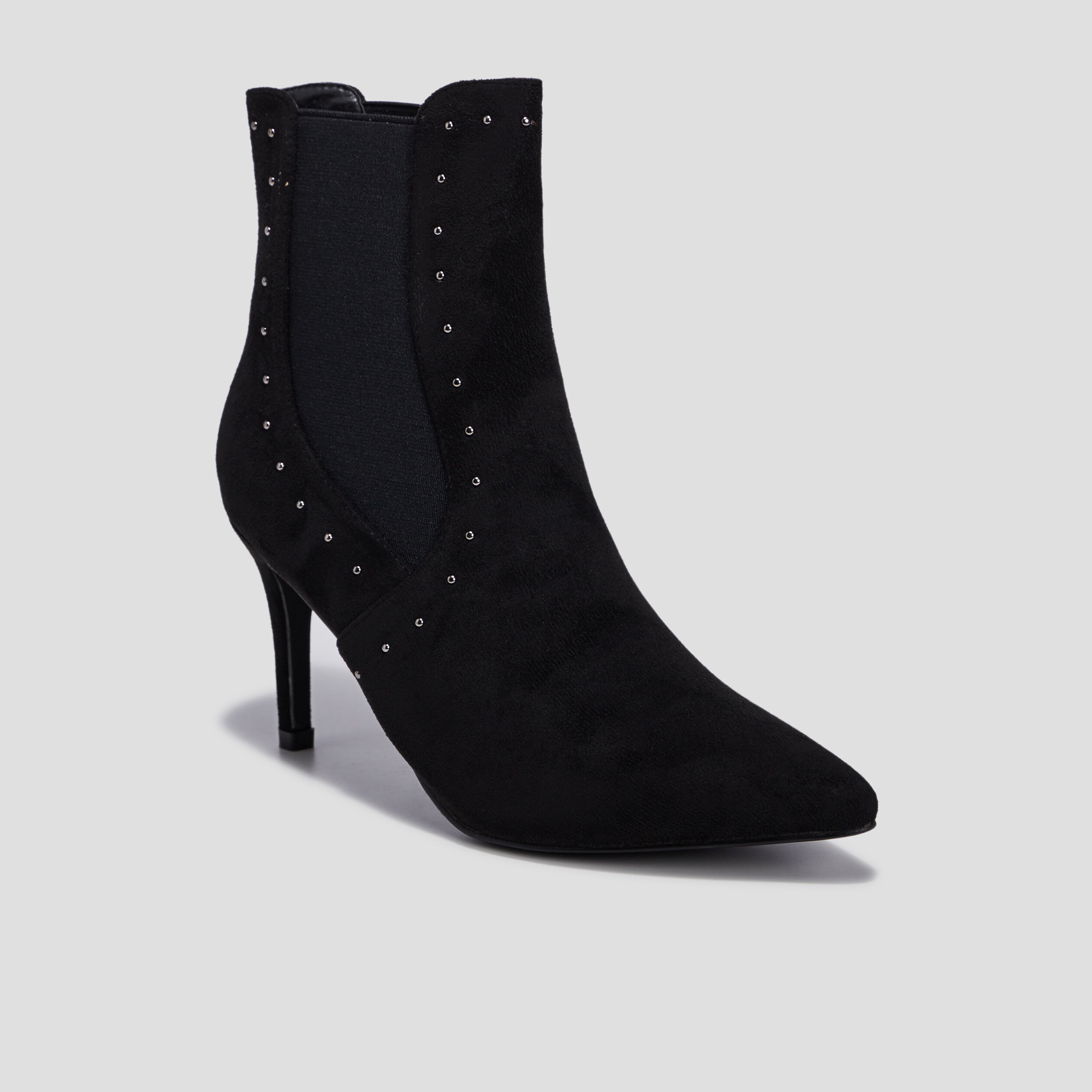 Bottines à talons noir femme | La Halle