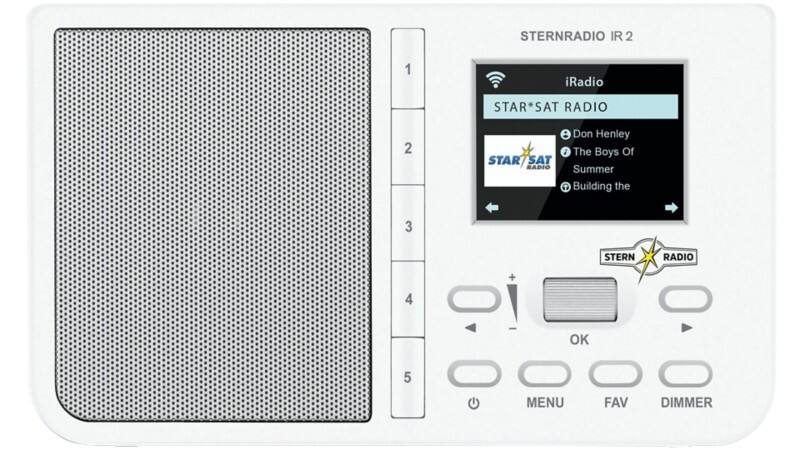 TechniSat Radio Sternradio IR 2 Weiß