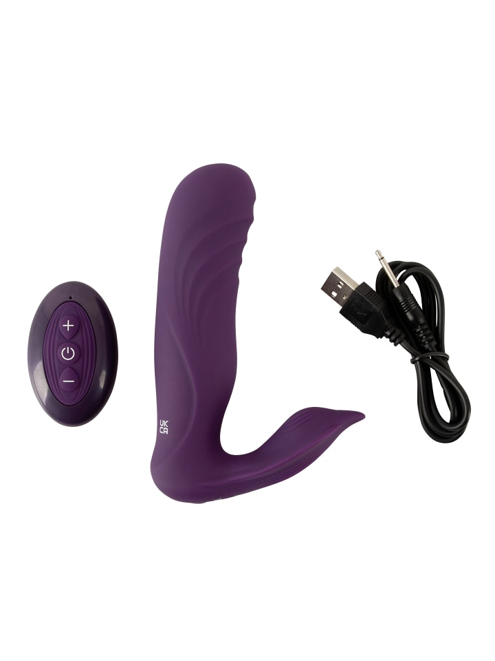 Javida Vibrator RC Shaking Panty Vibe in lila günstig kaufen 13,5 cm