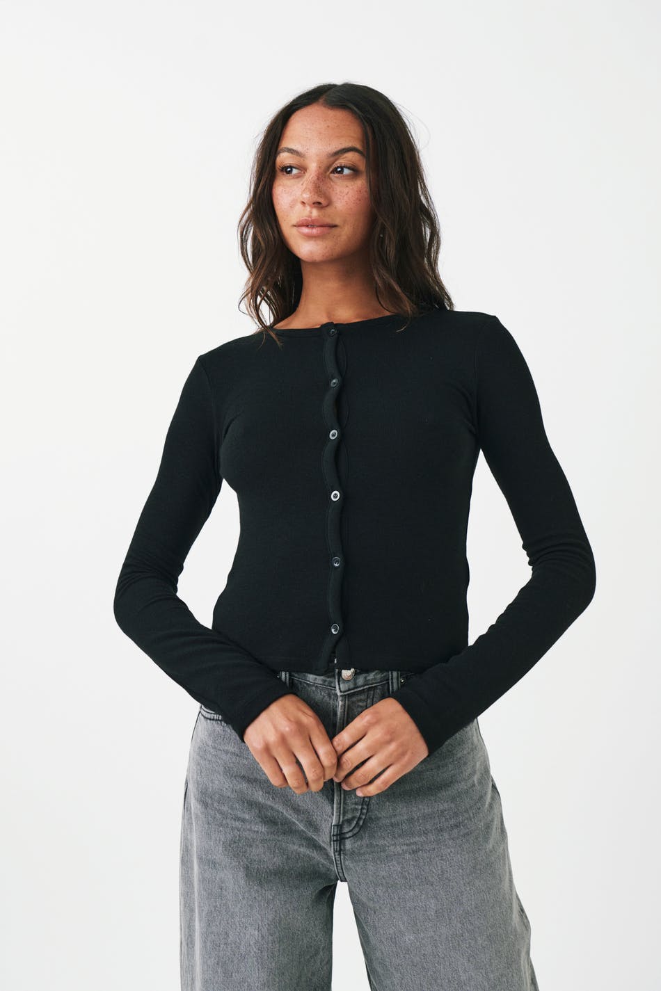 Tight cardigan