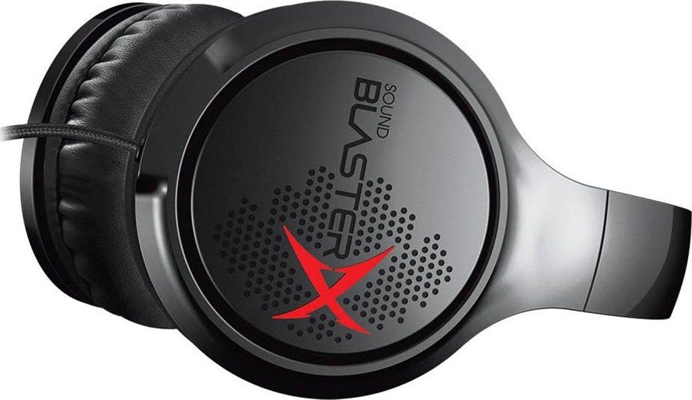 Creative Sound BlasterX H3 Gaming-Headset (Mikrofon abnehmbar, Rauschunterdrückung, für PC, PS4 und XBOX One)