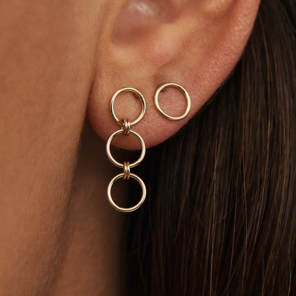 Isabel Bernard Belleville Boucles d'oreilles - Or 585 / Or 14 carats Boucles d'oreilles