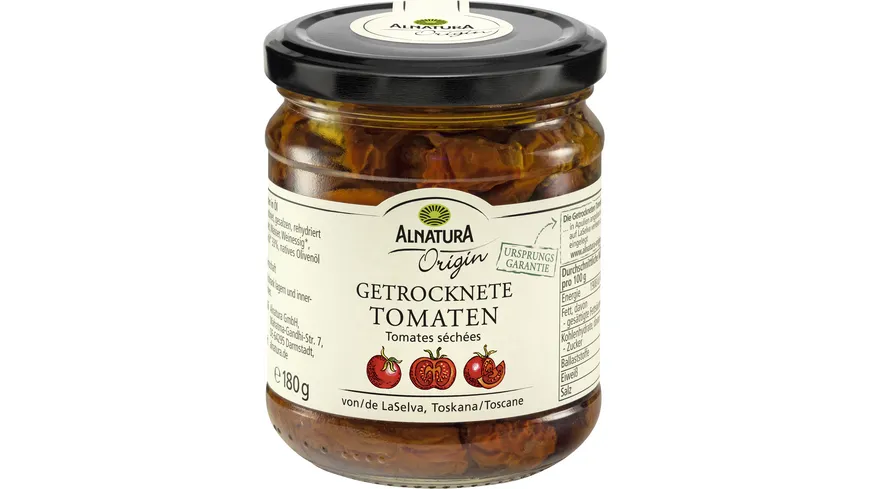Alnatura Bio Origin Getrocknete Tomaten Origin 180 g
