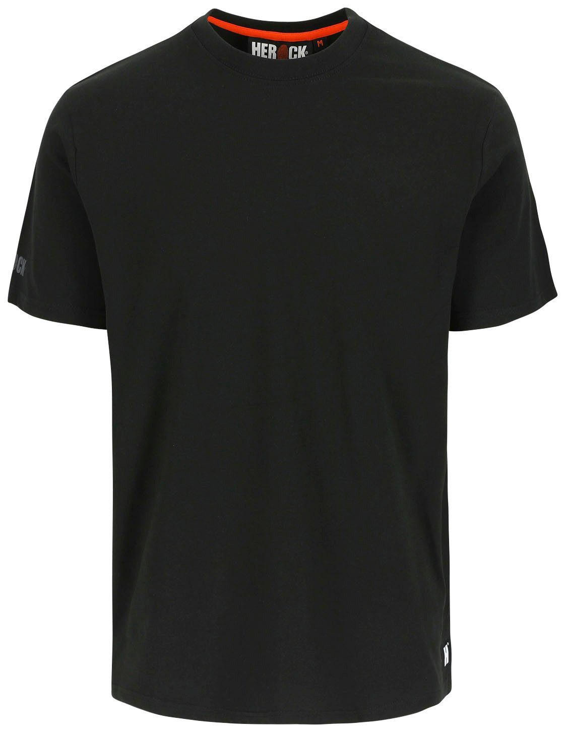 Herock T-Shirt Callius T-Shirt kurze Ärmel Rundhalsausschnitt, kurze Ärmel, Herock®-Aufdruck, Rippstrickkragen