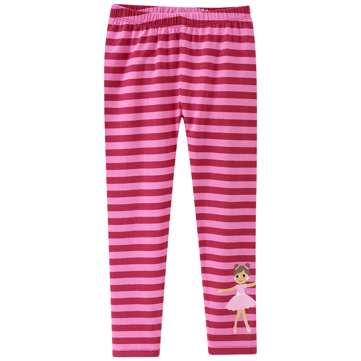 Mädchen Leggings im Streifen-Look