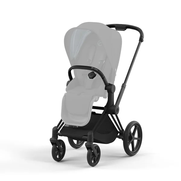 Cybex Priam V4 stroller set Mirage Grey, frame matte black