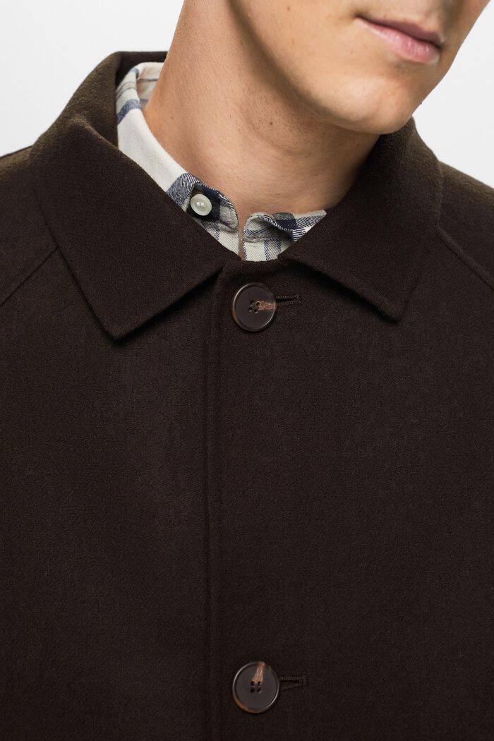 Mac Coat aus Wolle