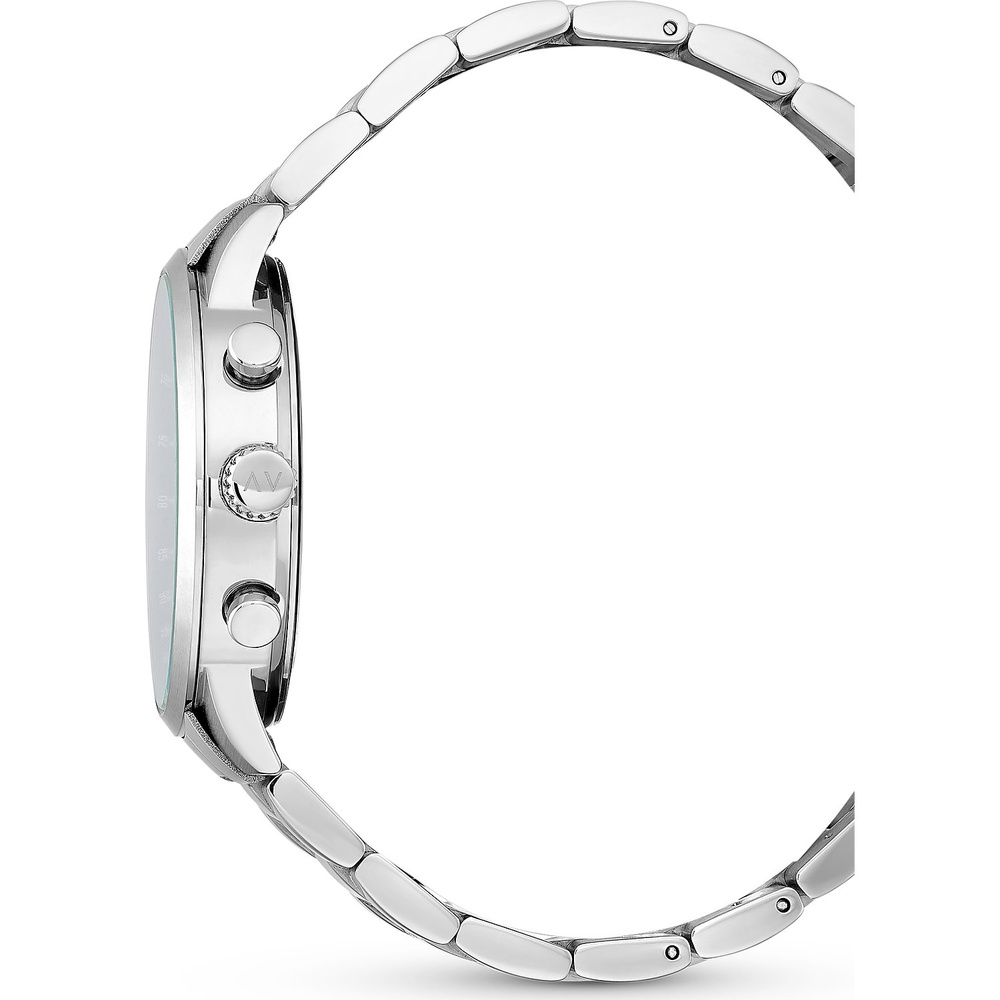 FAVS Montre pour hommes Acier inoxydable Montre