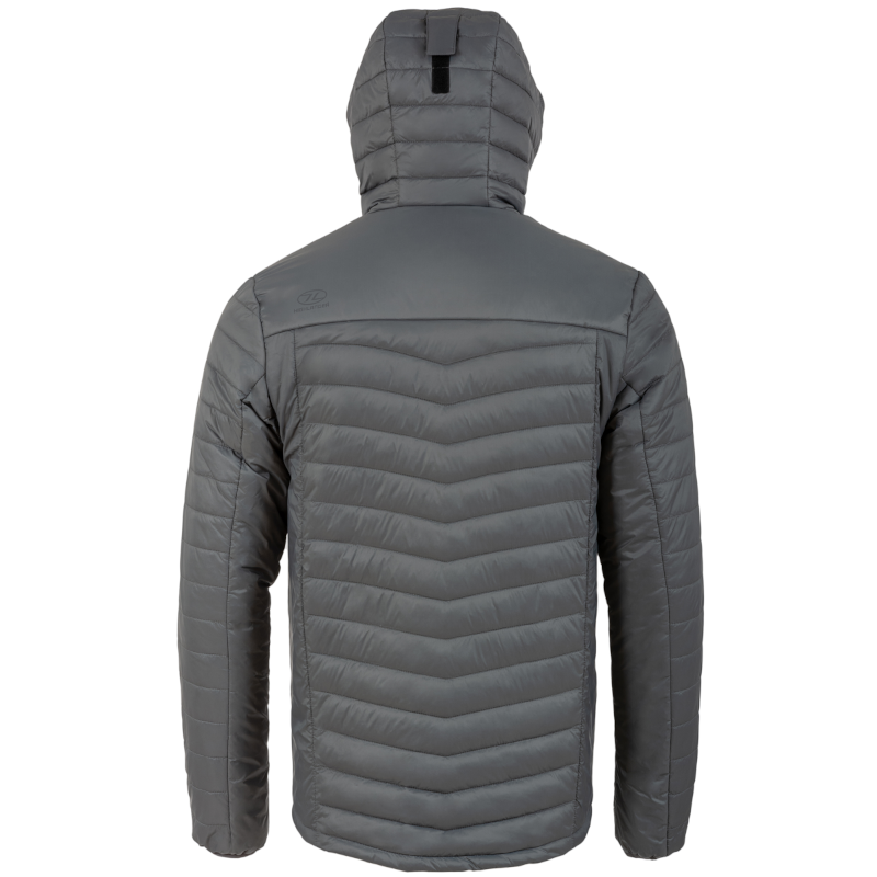 Highlander Lewis Isolierte Tecloft graue Herren Jacke