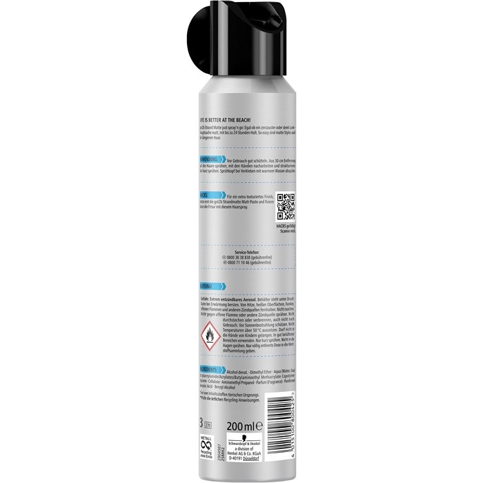 Matt-Haarspray Strand Matte
