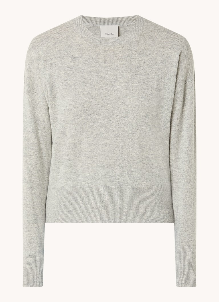 Maglione Calvin Klein in pregiata miscela di cashmere a maglia fine