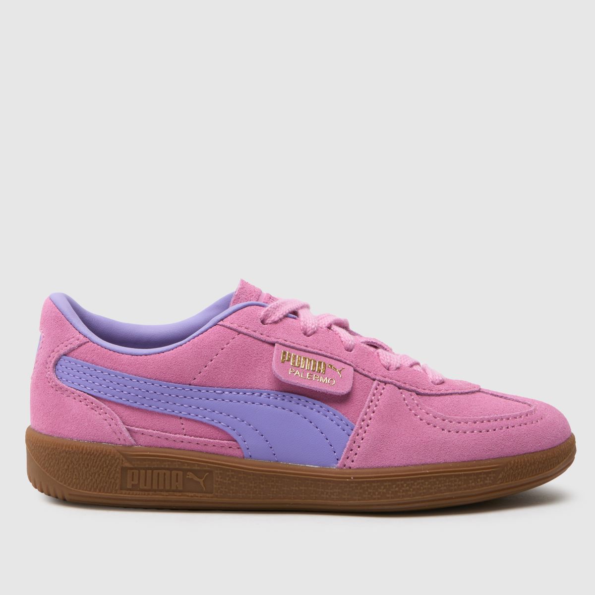 PUMA lila Palermo flickor junior träningsskor