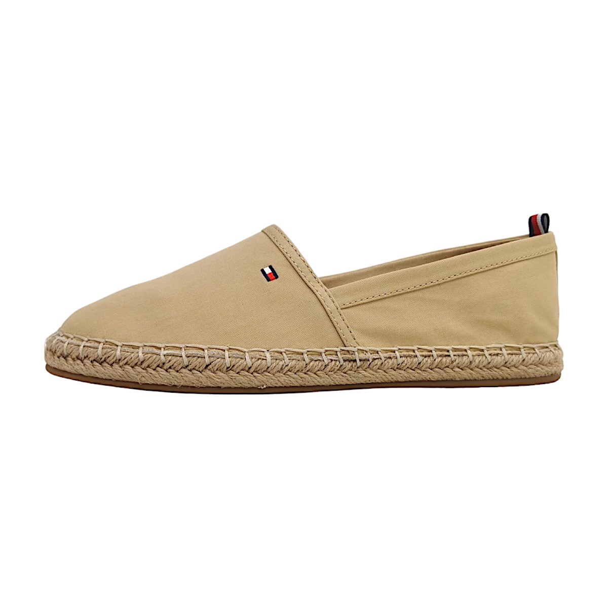 Tommy Hilfiger BASIC TOMMY FLAT ESPADRIL FW0FW06497 Beige ACR Harvest Wheat