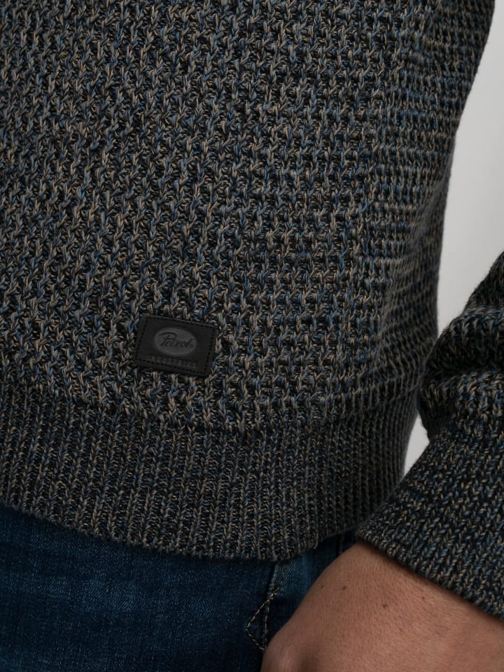 Petrol Industries Pullover in Dunkelblau günstig kaufen