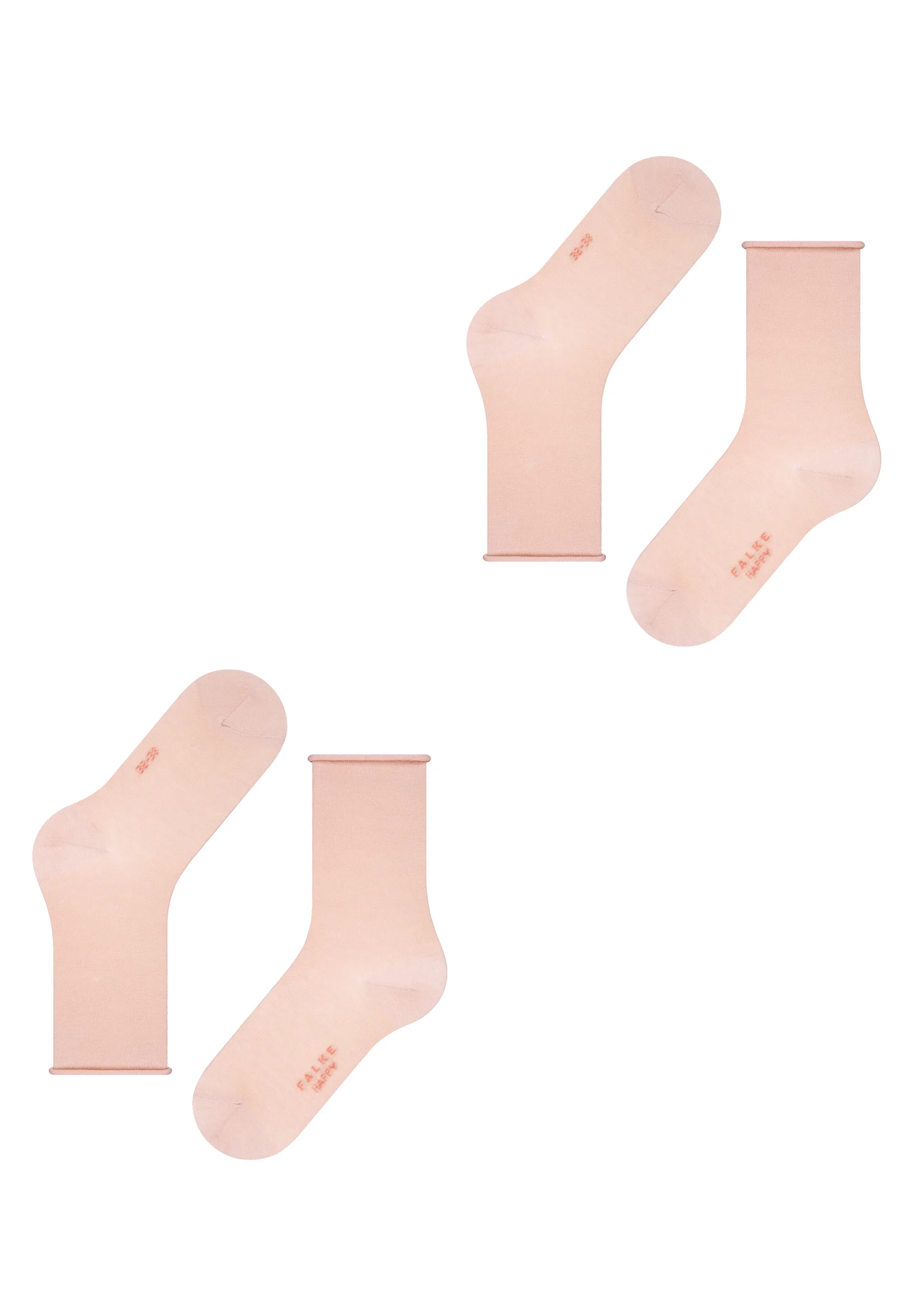 FALKE Happy 2-Pack calcetines casuales para uso diario