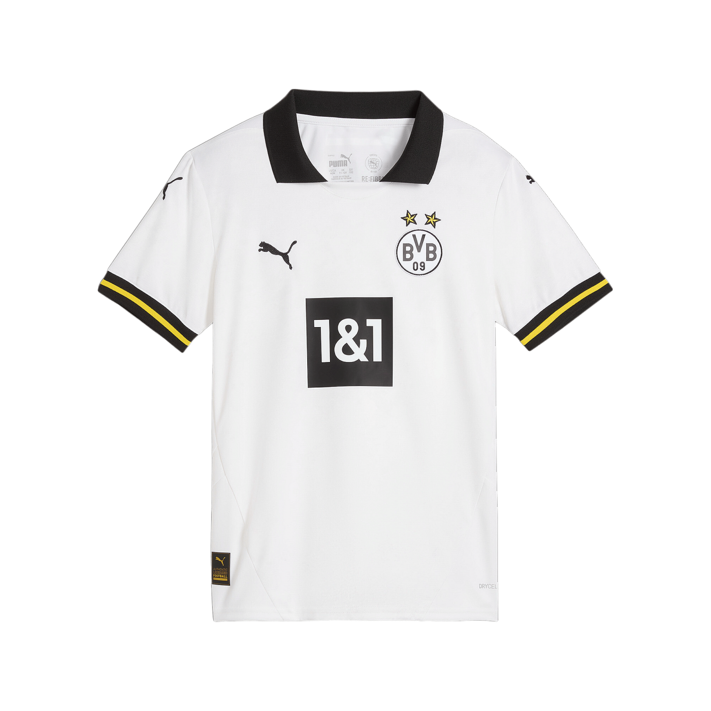 PUMA BVB Dortmund Trikot 3rd 2024/2025 Kids Weiss F03