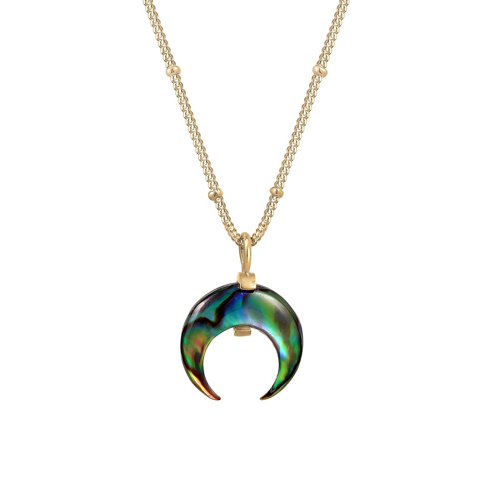 Elli Elli Collier Femme - Plaqué Or Argent (925/1000) Ormeau Bijoux