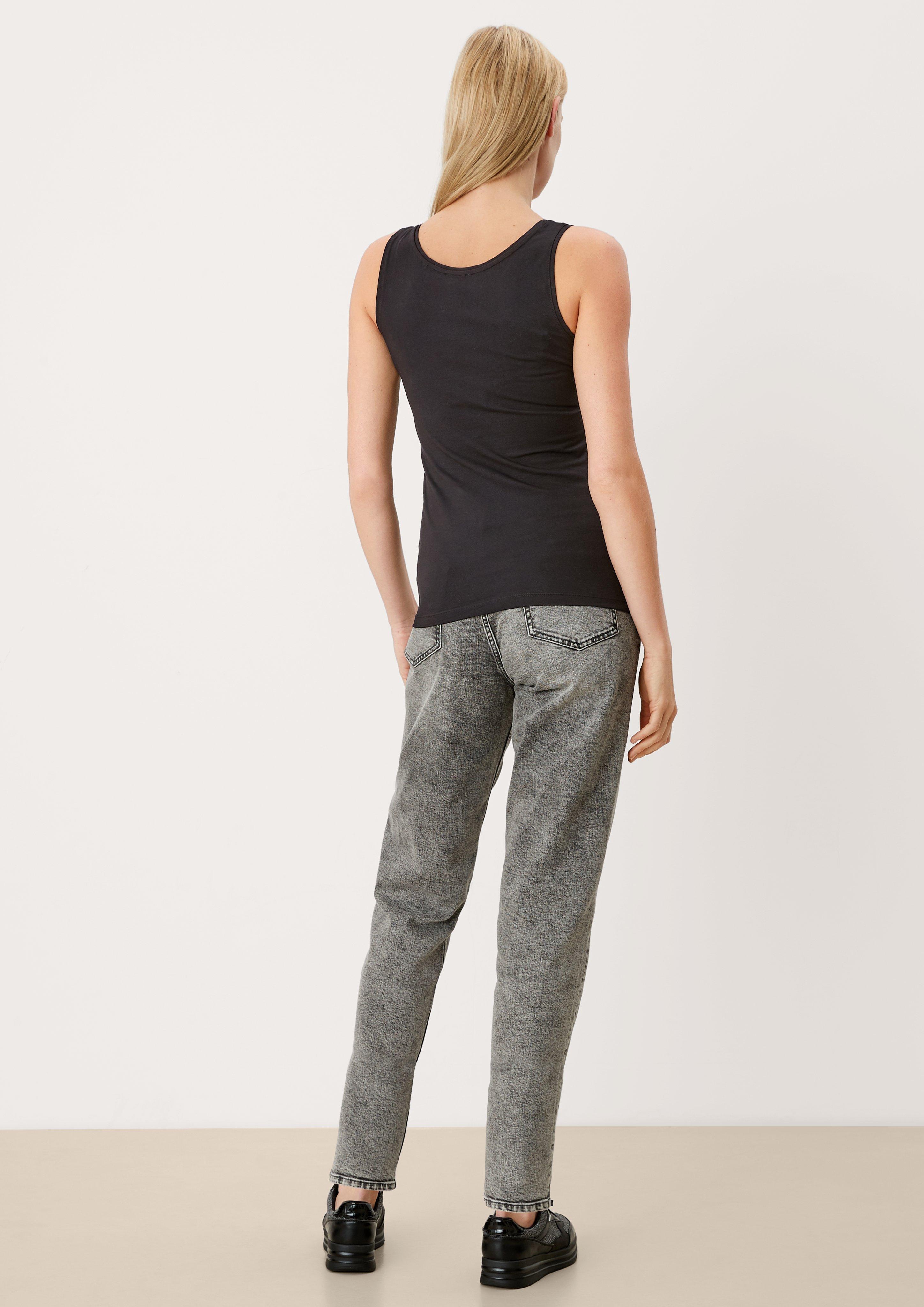 Basic Top aus Jersey  2112044-9999
