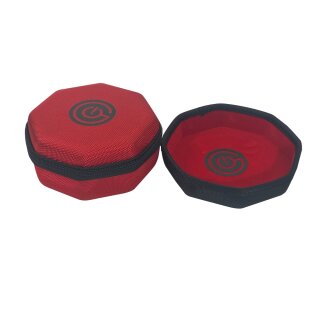 Dice Case Black Red