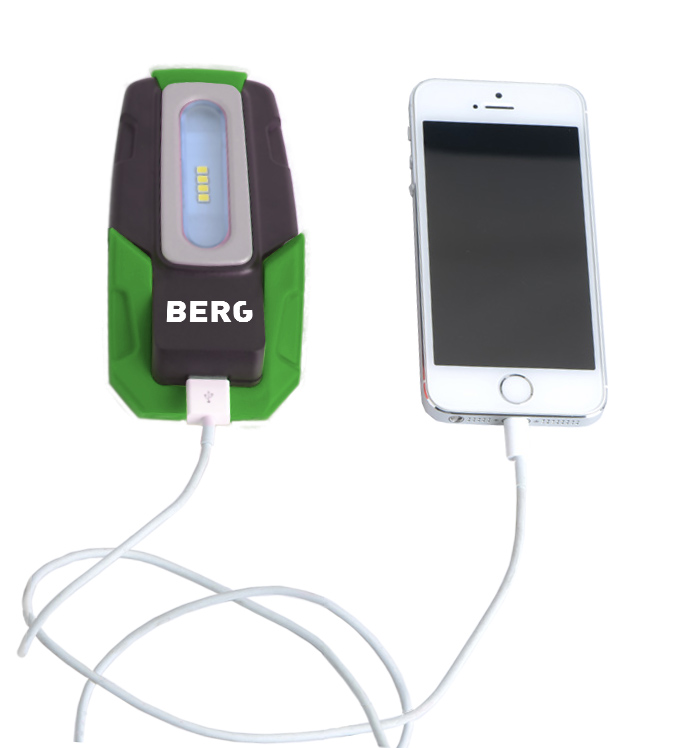 BERG HANDLEUCHTE BCL POCKET LED 4 USB AKKU 2W