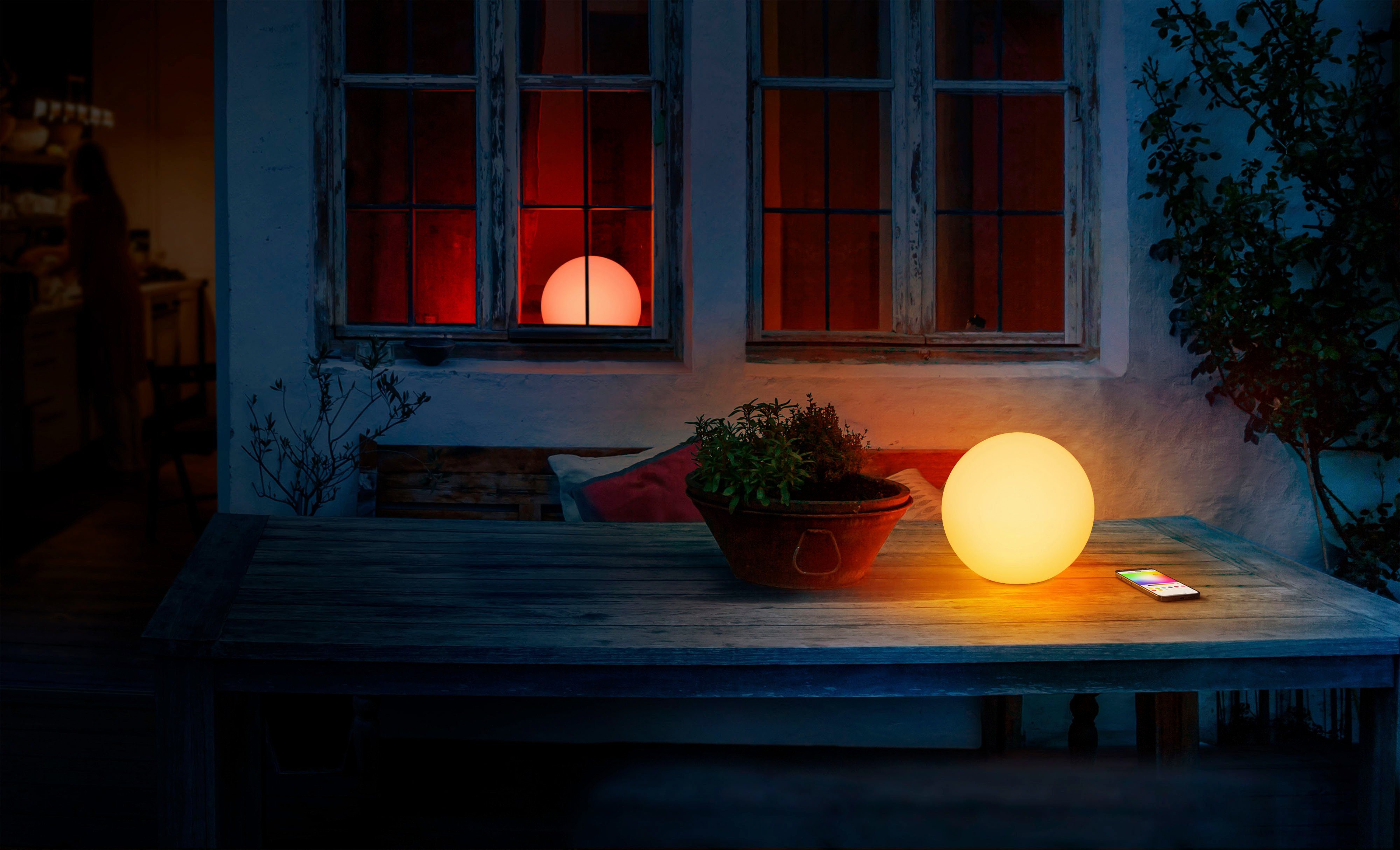 EVE Smarte LED-Leuchte Flare 20EBV9901, Bluetooth, Smart Home, LED fest integriert