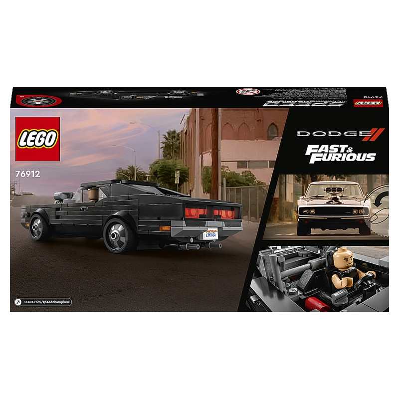 76912 Fast and furious 1970 dodge charger LEGO Speed