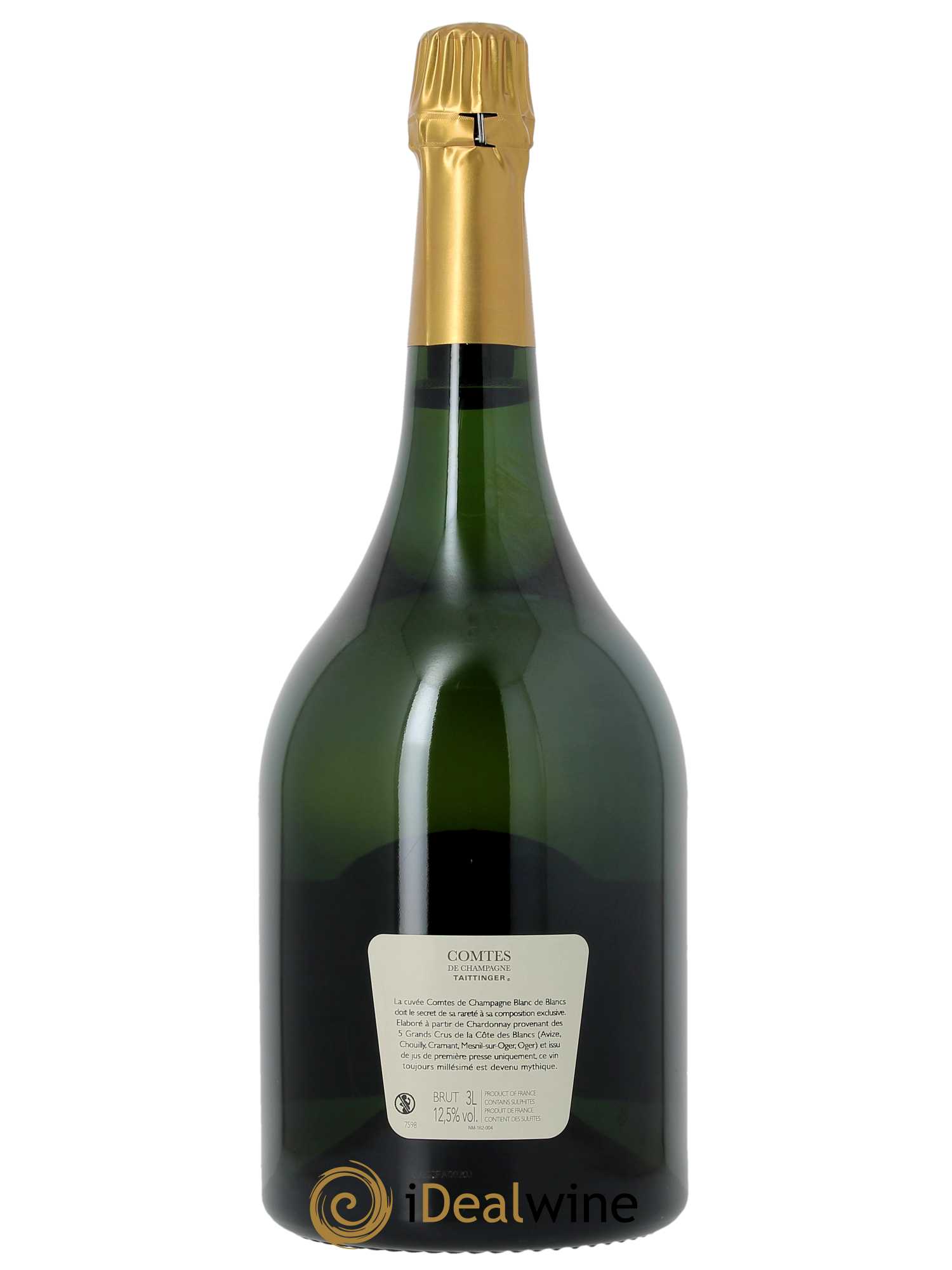 Comtes de Champagne Taittinger  2012 - Lot de 1 Double-magnum