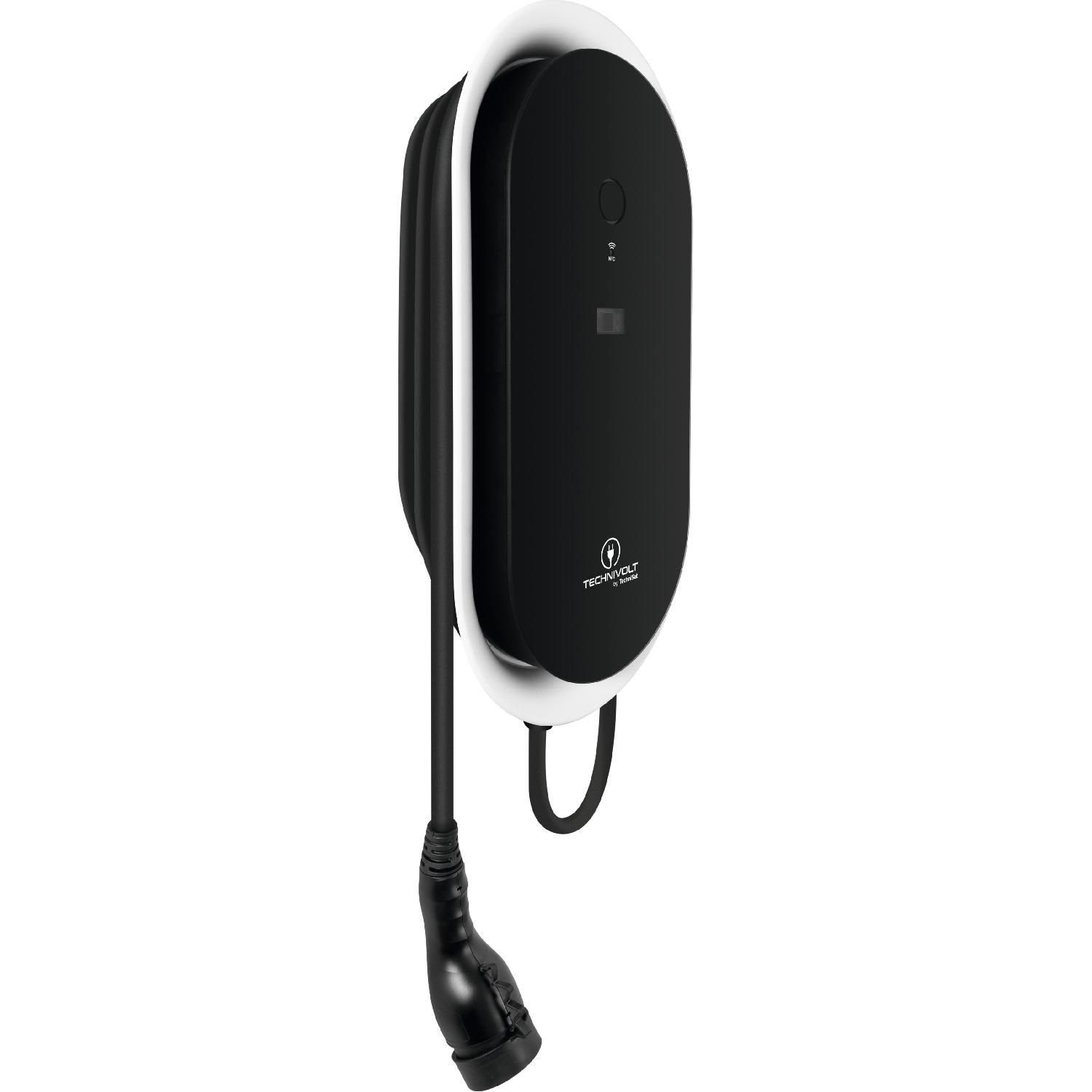 TechniSat TECHNIVOLT 2200 SMART Ladestation Wallbox 22 kW 32A 7,5m Typ 2 Elektroauto-Ladegerät