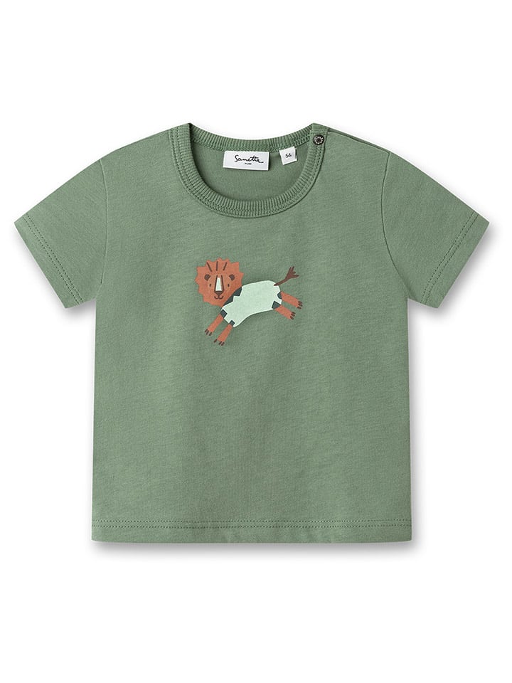 Sanetta Kidswear Shirt in Grün günstig kaufen