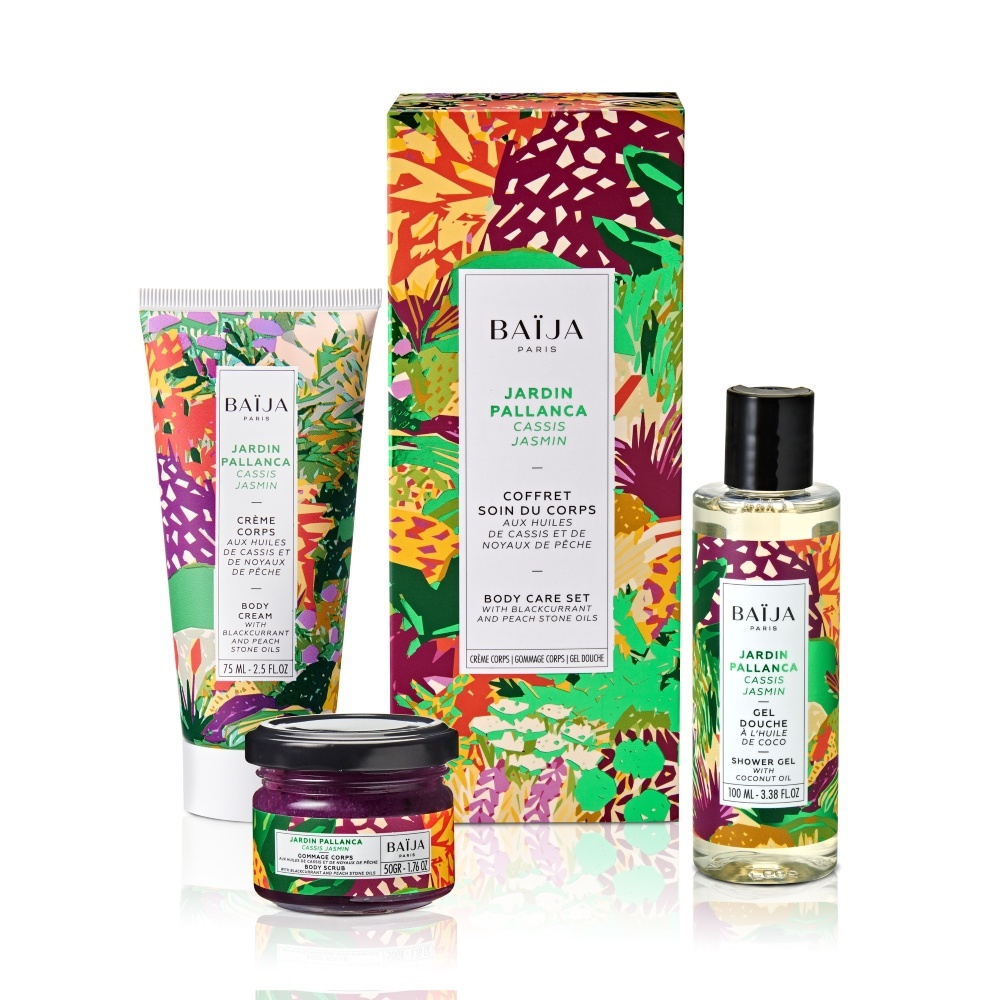 baïja Coffret Rituel soins corps Jardin Pallanca Coffret corps